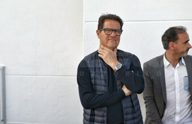 ROMÂNIA U21 - DANEMARCA U20 1-0  // Fabio Capello surprins la meciul naționalei lui Mirel Rădoi