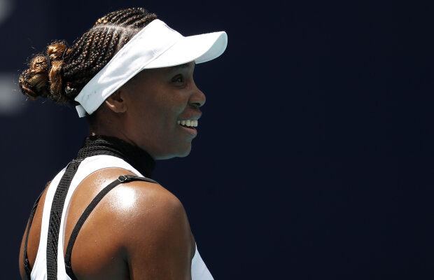 SIMONA HALEP - VENUS WILLIAMS // VIDEO Atacată cu propriile arme! Moment spectaculos în debutul partidei de la Miami