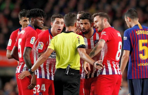 BARCELONA - ATLETICO MADRID 2-0 // Scandal-MONSTRU la meciul care a decis titlul în La Liga! Diego Costa l-a înjurat pe arbitru: „Mă c... pe c... de mă-ta!”