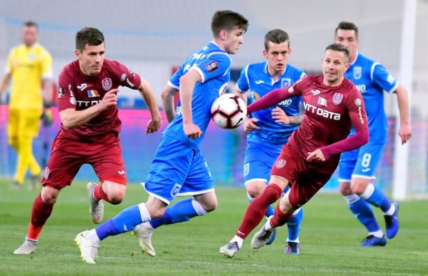 CSU CRAIOVA - CFR CLUJ 0-0 // Notele derby-ului din play-off: 6 olteni au fost de nota 5 + cine au fost jucătorii care au impresionat