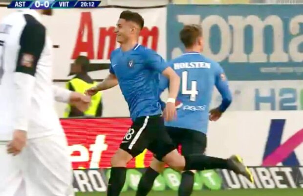 ASTRA - VIITORUL 1-4 // VIDEO George Ganea l-a depășit pe Ionel Ganea! Performanța reușită odată cu „dubla” superbă împotriva Astrei