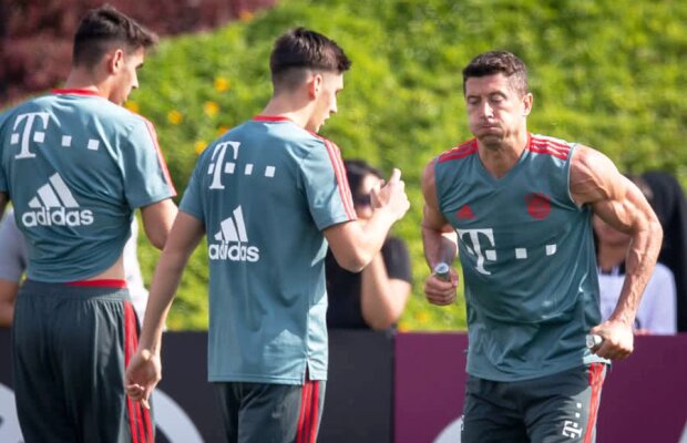 Robert Lewandowski s-a luat la bătaie cu Kingsley Coman la antrenamentul lui Bayern Munchen! Reacția antrenorului Niko Kovac e incredibilă
