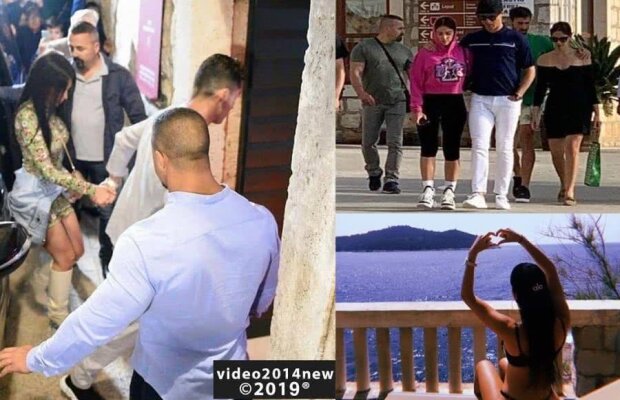 GALERIE FOTO Cristiano Ronaldo, vacanță luxoasă cu Georgina Rodriguez în Croația! Pozele surprinse de paparazzi