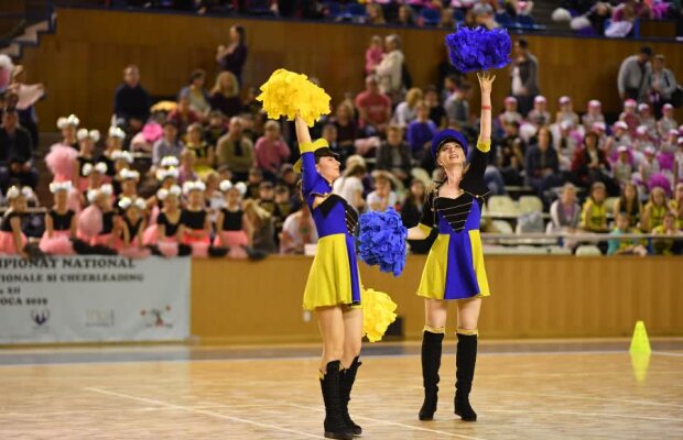 GALERIE FOTO Imagini spectaculoase de la Campionatul Național de Majorete și Cheerleading, care se desfășoară astăzi la Cluj