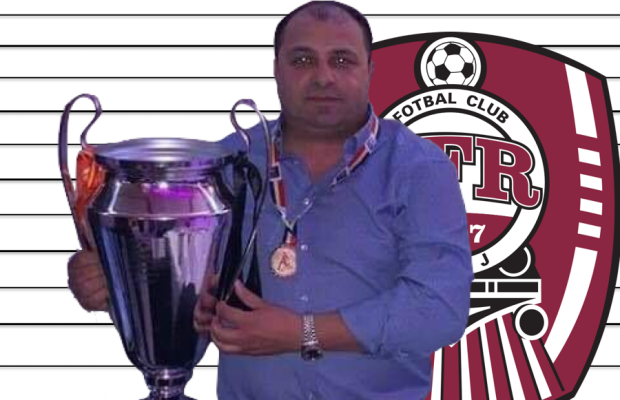 IMAGINI INCREDIBILE Medalie de campion pentru interlopi: capi periculoși au sărbătorit titlul câștigat de CFR împreună cu Vasile Dîncu și polițiști 