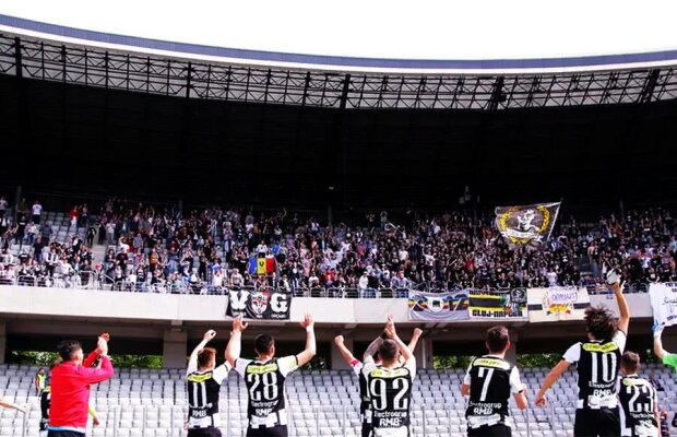 U Cluj merge la „baraj”! „Șepcile roșii” n-au avut emoții cu Pandurii și sunt la două meciuri de promovarea în Liga 1!