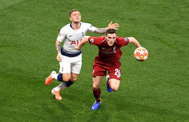 TOTTENHAM - LIVERPOOL 0-2 // Povestea zilei cu Andy Robertson » În 2012 voia să abandoneze fotbalul, azi e cel mai bun fundaș stânga din Europa!