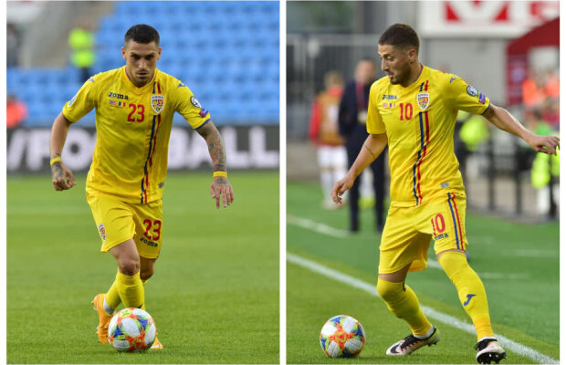 NORVEGIA - ROMÂNIA 2-2 // Actori de comedie » Titularii Nicolae Stanciu și Gicu Grozav au parametri de-a dreptul caraghioși! În schimb, Hagi jr. e spectaculos » Cum ar putea arăta România în Malta