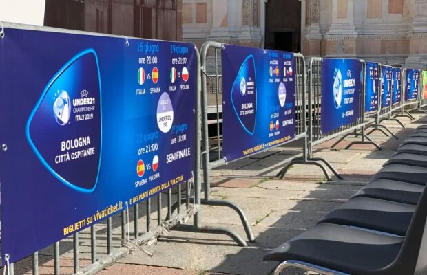 EURO 2019 // VIDEO+FOTO Cum pot urmări fanii naționalei României U21 meciurile în Bologna