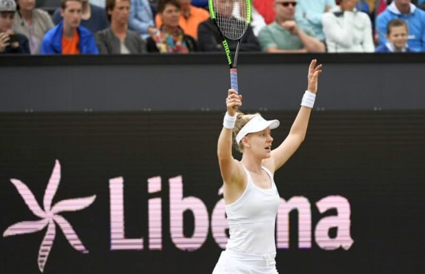 WTA S-Hertogenbosch // VIDEO Kiki Bertens a clacat inexplicabil în finala de pe iarba de acasă! Alison Riske, la al doilea titlu din carieră