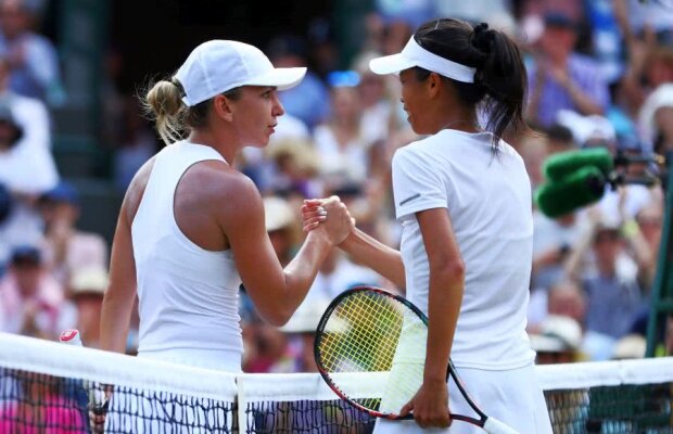 Simona Halep - Su-Wei Hsieh // VIDEO Simona Halep, start promițător pe iarbă! Românca și-a „demolat” adversara de la Eastbourne, în doar 55 de minute + o va întâlni pe Polona Hercog