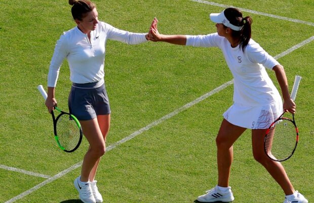 WTA EASTBOURNE // Simona Halep și Raluca Olaru s-au calificat în semifinale la Eastbourne: au revenit de la 0-1 la seturi + cu cine joacă în penultimul act