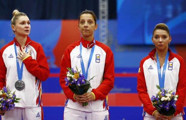 FOTO România a fost învinsă clar de Germania în finala feminină de tenis de masă a Jocurilor Europene » Derapaj xenofob al comentatorului TVR 
