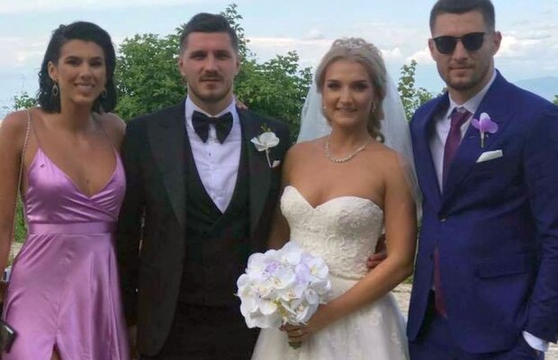 FOTO Handbalista Andreea Pricopi s-a căsătorit! Denisa Dedu i-a fost domnișoară de onoare