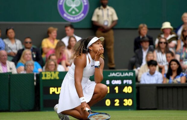 WIMBLEDON 2019 // VIDEO+FOTO Naomi Osaka, OUT din primul tur » Simona Halep scapă de principalul cap de serie de pe jumătatea ei de tablou