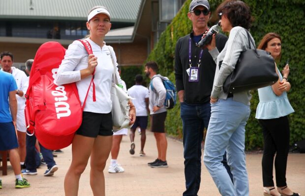 WIMBLEDON 2019 // VIDEO Simona Halep suspină după Darren Cahill: „Totuși, n-am avut un an prea rău fără el”