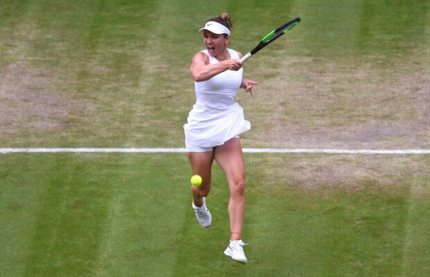 SIMONA HALEP - SHUAI ZHANG 7-6, 6-1 // EDITORIAL Cristi Geambașu: „Glumă servită spontan de un coleg: dacă Simona câștigă Wimbledon practic fără antrenor, își poate propune și Becali accesul în grupele Ligii”