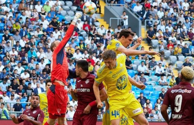 ASTANA - CFR CLUJ 1-0 // NOTE GSP: Campioana României s-a umplut de PENIBIL în Kazahstan: Billel Omrani și Ciprian Deac au fost repetenți + cât a primit Dorin Rotariu