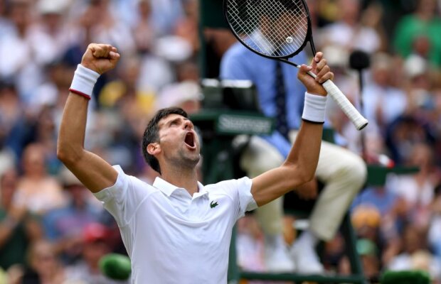 DJOKOVIC - GOFFIN 6-4, 6-0, 6-2 // VIDEO Novak Djokovic a făcut spectacol cu David Goffin și merge în semifinale » Punct fantastic reușit de belgian!