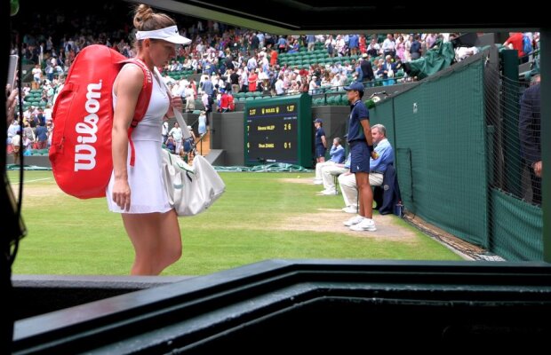 SIMONA HALEP - ELINA SVITOLINA 6-1, 6-3 // FOTO Halep a avut doi susținători-surpriză: Darren Cahill și tatăl acestuia, fost fotbalist ajuns la 79 de ani