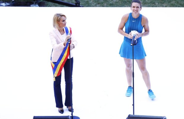 Cum a reacționat Simona Halep când a aflat că Gabriela Firea va organiza un nou eveniment în cinstea ei pe Arena Națională