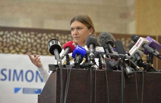 VIDEO Simona Halep va fi port-drapelul României la Jocurile Olimpice de la Tokyo din 2020 » Presiune pe Covaliu: „Ai grijă, se înregistrează!” :)