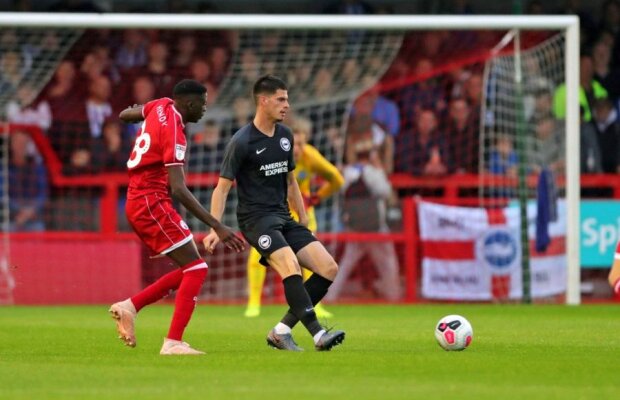 Tudor Băluță a debutat la Brighton! Prestația internaționalului român a fost lăudată de britanici