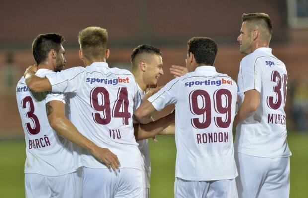 ACADEMICA CLINCENI - CFR CLUJ 1-4 // VIDEO+FOTO Campioana învinge Clinceniul fără emoții » Cestor a marcat la debut