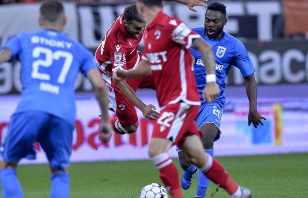 DINAMO - U CRAIOVA 0-2 // Note GSP: 4 dinamoviști de 4! Piscitelli, Klimavicius și Mattia Montini, cei mai slabi de pe teren