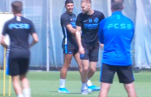 FCSB - ALASHKERT // VIDEO Ce jucători au participat astăzi la antrenamentul condus de Bogdan Andone » O revenire și un fotbalist care nu e pe lista UEFA