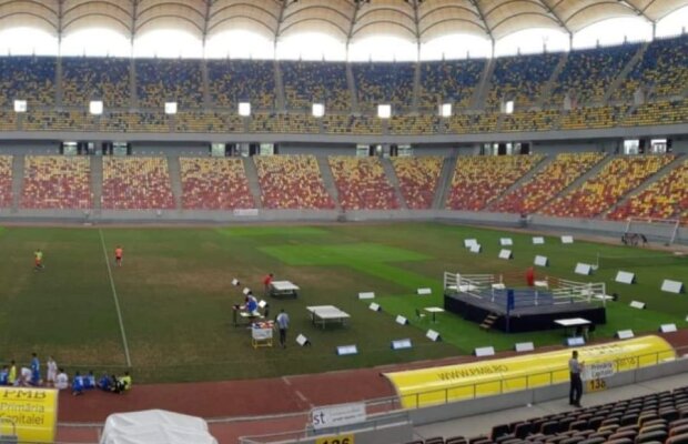 FOTO Gazonul Arenei Naționale arată deplorabil! Ce eveniment organizează Primăria Capitalei până pe 7 august pe teren