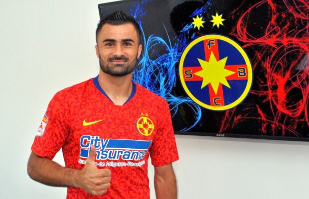 OFICIAL Valentin Crețu a fost prezentat de FCSB: „Îmi doresc să câștig titlul de campion în acest sezon” » Ce număr va purta pe tricou