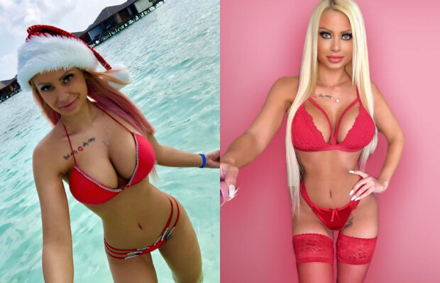 FOTO Giulia Sabrina, blonda din București care adună mii de like-uri cu pozele sexy de pe Facebook!  „Mai bine o diavoliță în toată splendoarea decât o sfântă prefăcută”