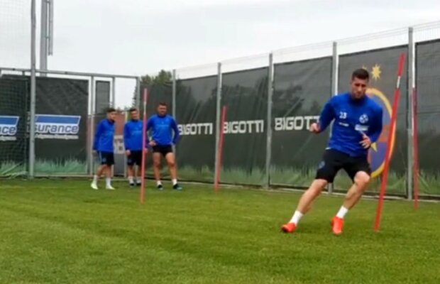 FCSB. Noutate la antrenamentul de azi al lui Bogdan Vintilă: cine e fundașul care și-a făcut apariția la Berceni