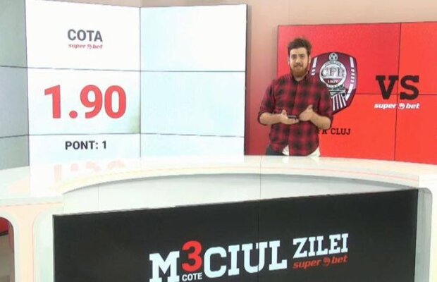 Meciul zilei. CFR - Craiova: 3 cote oferite de tipsterii noștri pentru meciul sezonului