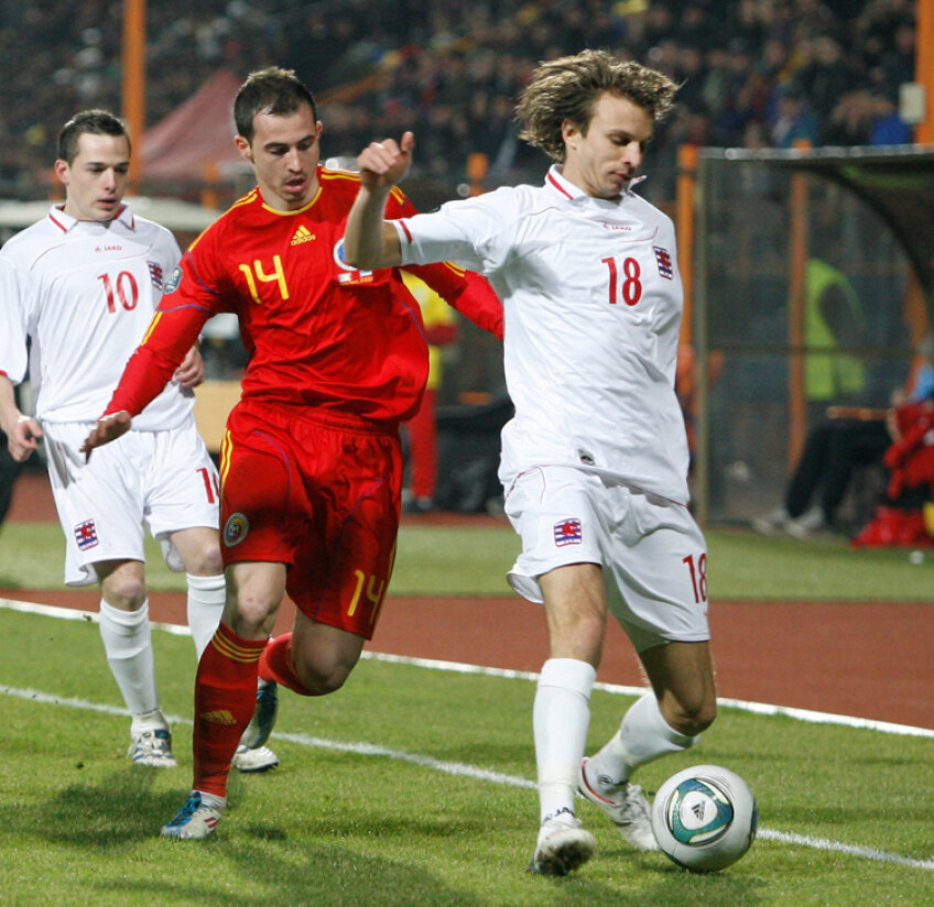 Lars Gerson (dreapta) l-a eclipsat pe ex-stelistul Bogdan Stancu