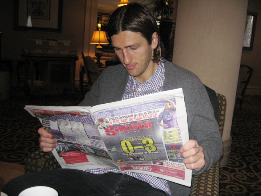 Cigrinski citind Gazeta