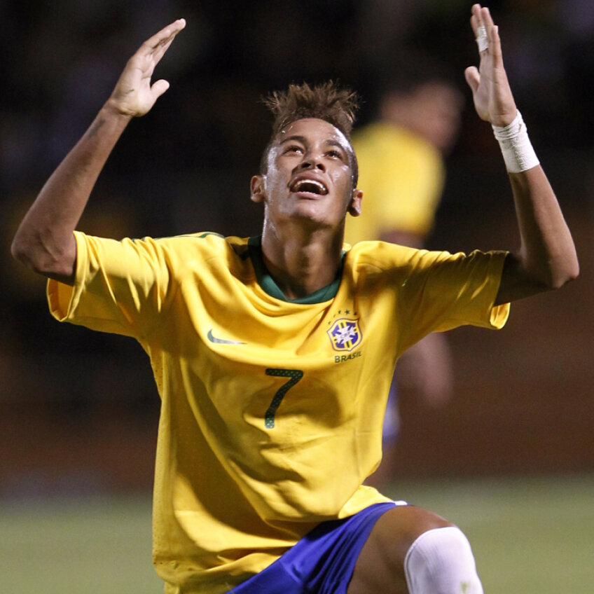Neymar a marcat ambele goluri ale Braziliei (2-0) în testul cu Scoţia din 27 martie
Foto: Reuters