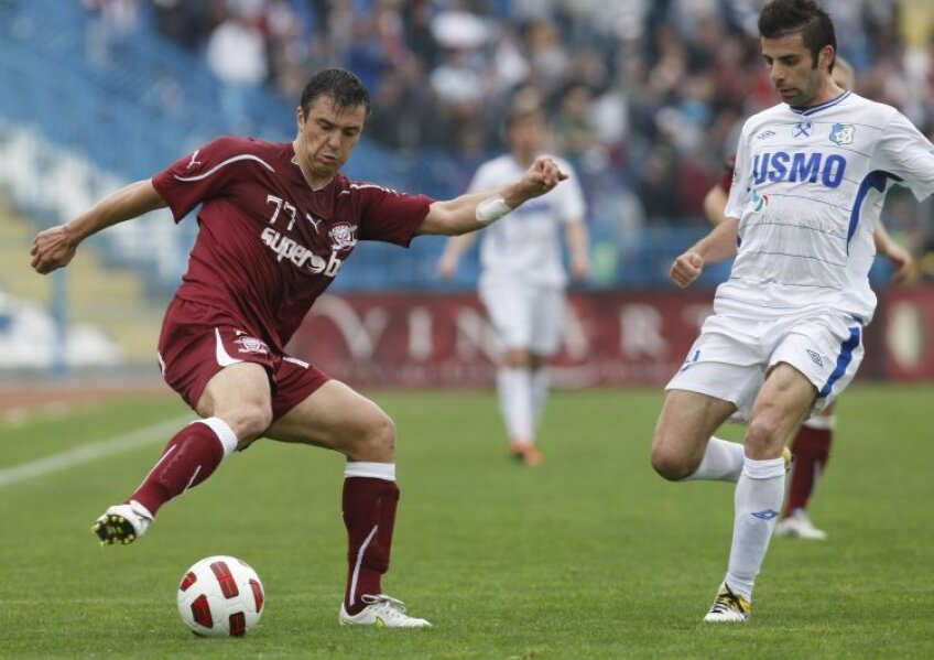 Daniel Pancu a deschis scorul în minutul 85, din lovitură liberă