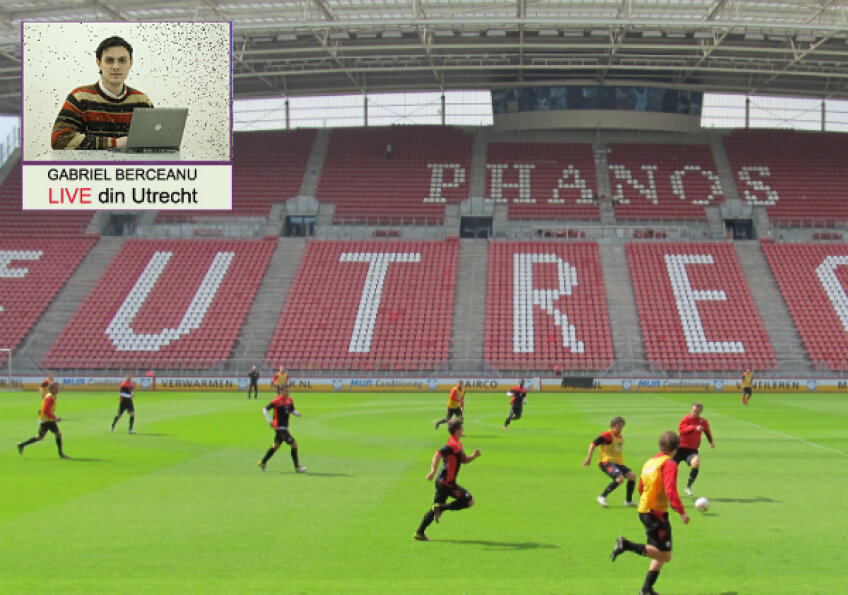 Jucătorii lui Utrecht nu au făcut nici o intrare prin alunecare la antrenament