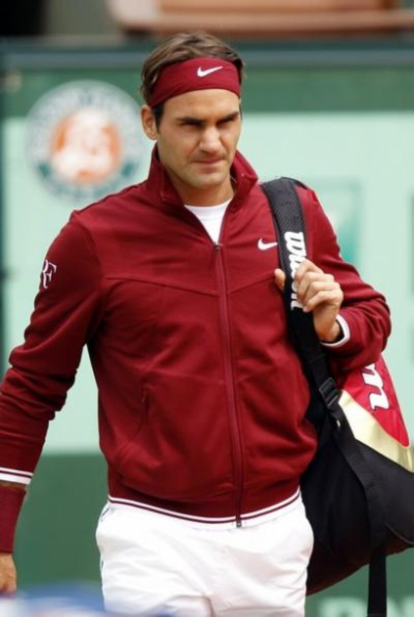 Roger Federer, Roland Garros 2011 sursa foto: bookmarkblogs.com