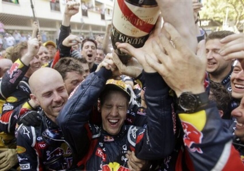 Vettel a cîştigat cursa de la Monaco, după ce a plecat din pole position