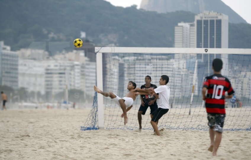 Fotbalul e fascinant la Rio