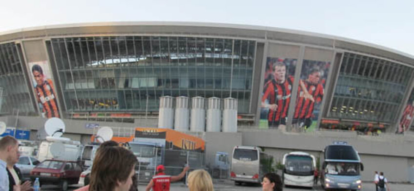 Donbass Arena este mândria oraşului Doneţk