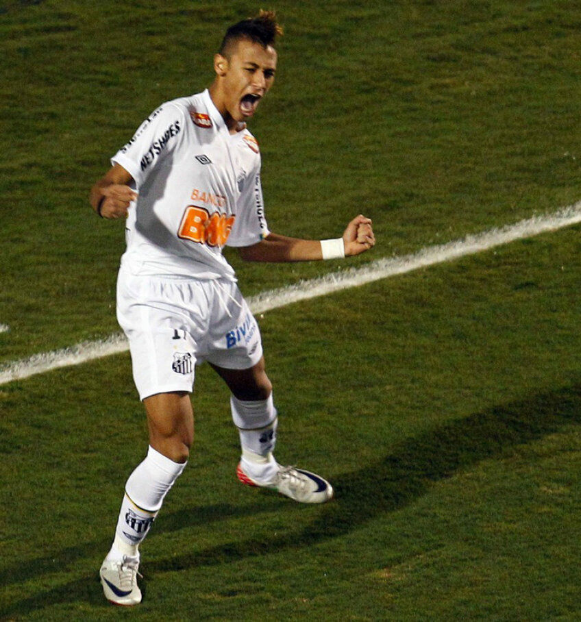 Neymar este unul dintre cei mai talentaţi fotbalişti ai momentului Foto: daylife.com