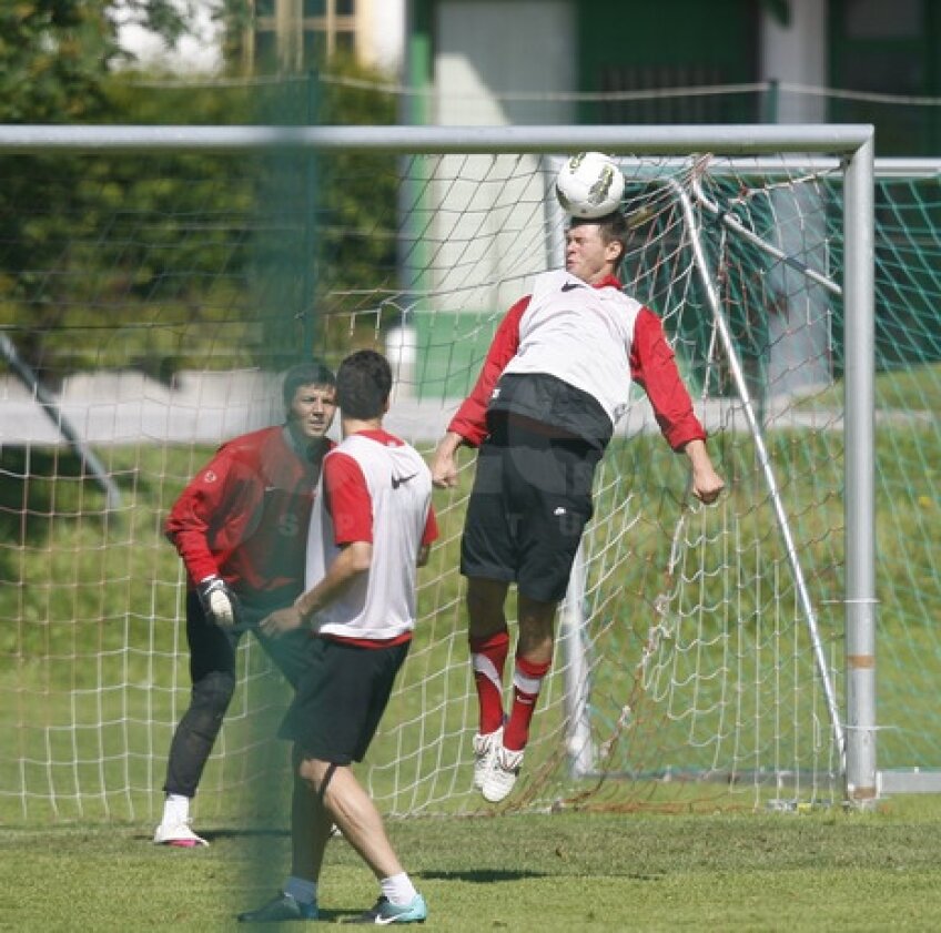 Marius Niculae s-a implicat serios la primul său antrenament după revenirea de la Kavala