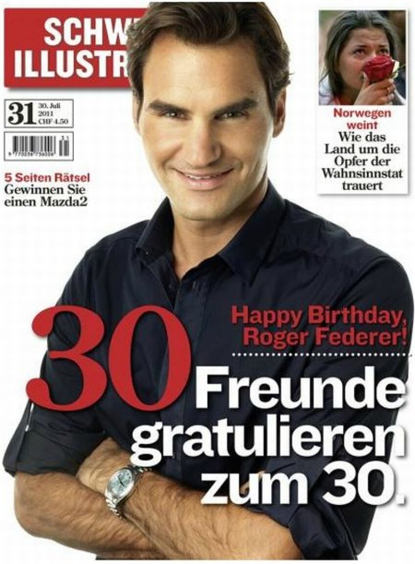Roger Federer a schimbat prefixul