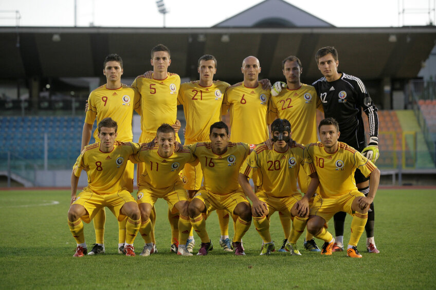 Imagini de la meciul amical San Marino - Romania