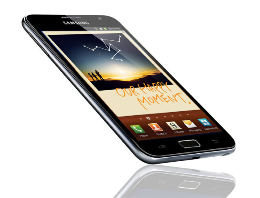 Samsung Galaxy Note, telefonul-tabletă cu ecran HD Super AMOLED şi cel mai puternic procesor: dual core 1.4 GHz