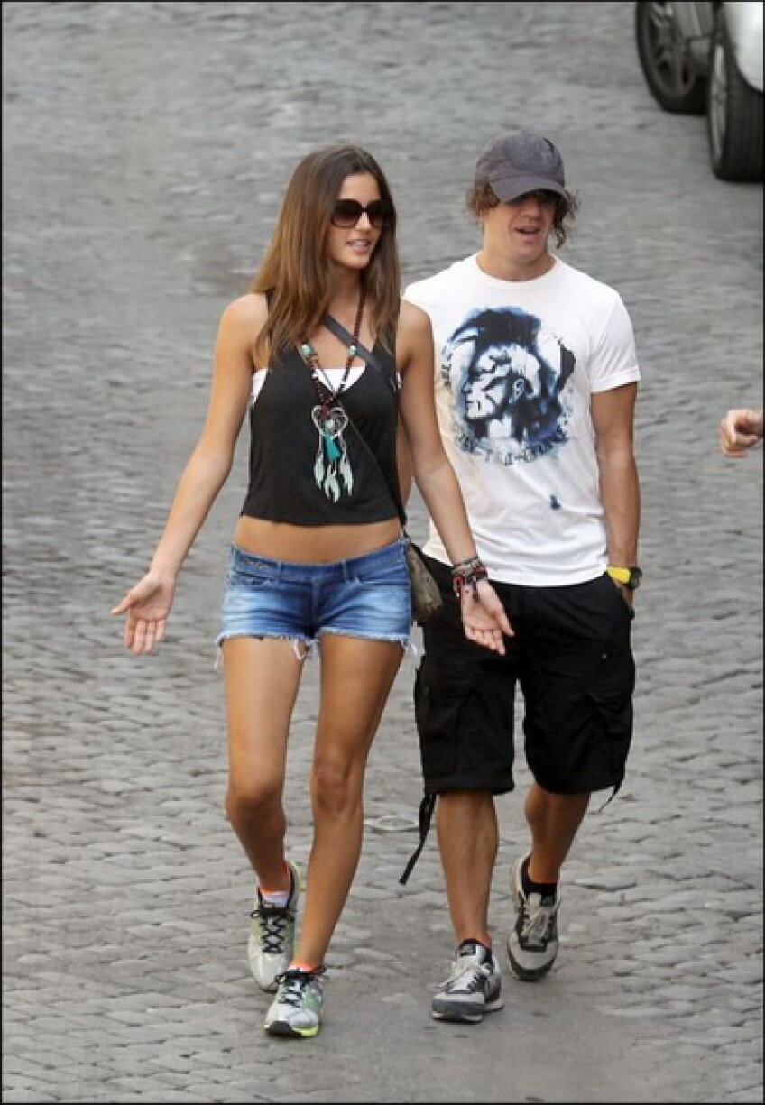 Puyol, plimbare romantică prin Roma alături de iubita sa